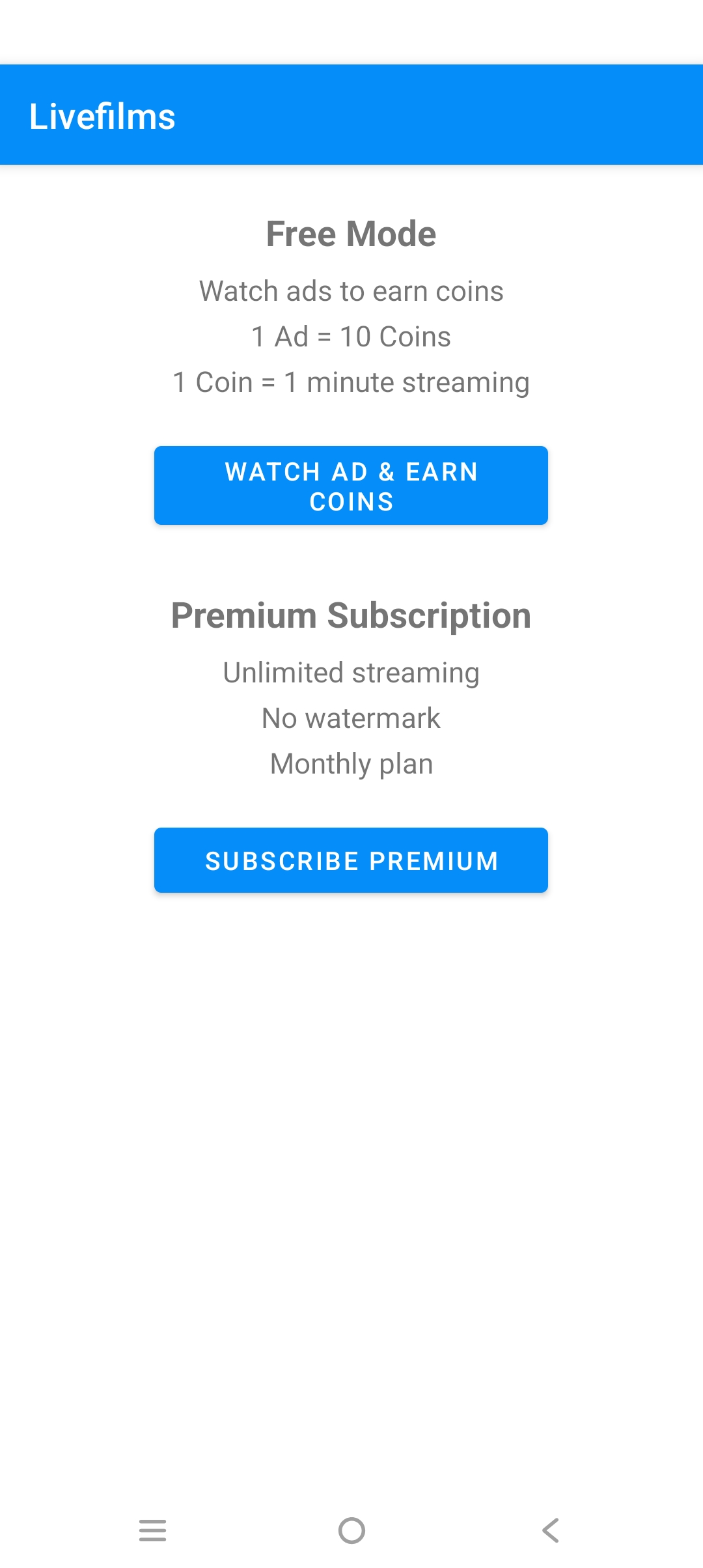 Free Mode